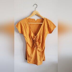 J.Crew 100% cotton t shirt. womens XS EUC